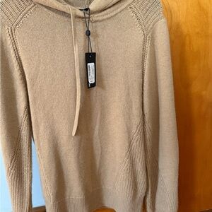 Rag and Bone Cashmere Carmel Hoodie -with Tags